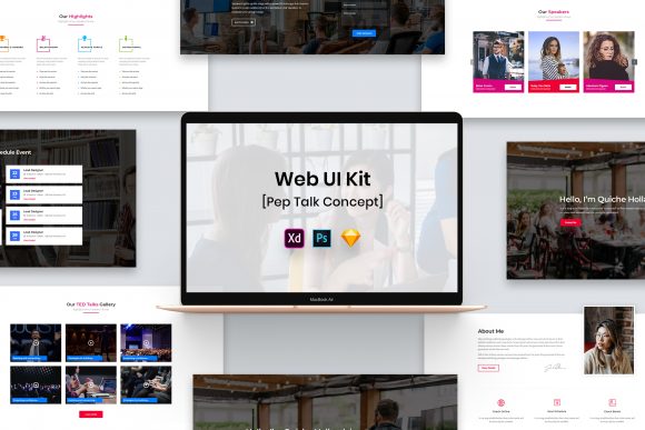 Accelerate Design with Speakers Web UI Kit