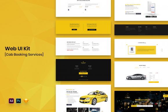 Evaluating the Cab Booking Web UI Kit for Modern Ride-Hailing Projects