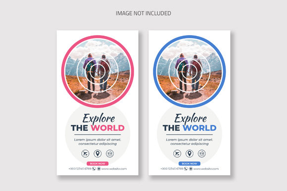 Evaluating the Travel Social Media Stories Template for Professional Content Creation