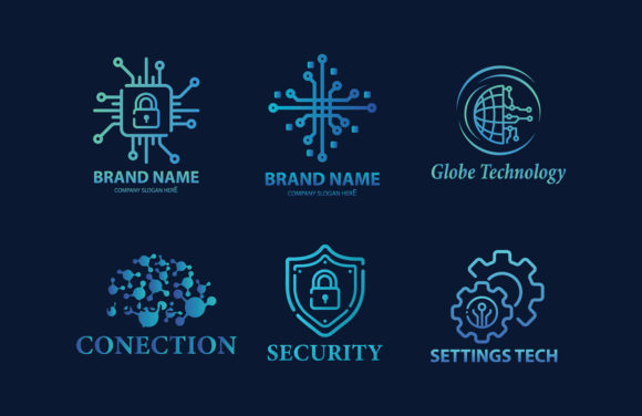Strategic Branding in the Digital Age: The Power of a Customizable Tech Logo Design Set