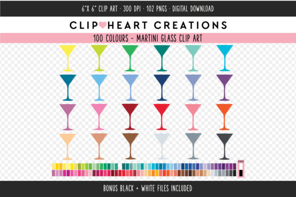 Unlocking Creative Potential: The Ultimate Guide to Martini Glass Clip Art in 100 Vibrant Colors