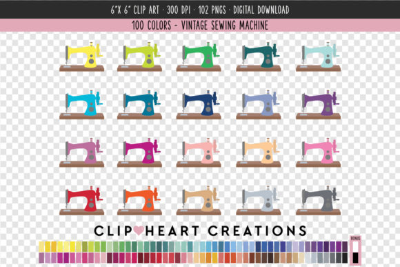 Unlocking Creativity with Vintage Sewing Machine Clip Art